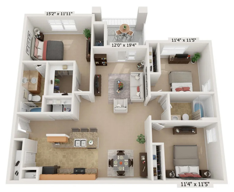 The Murray floor plan